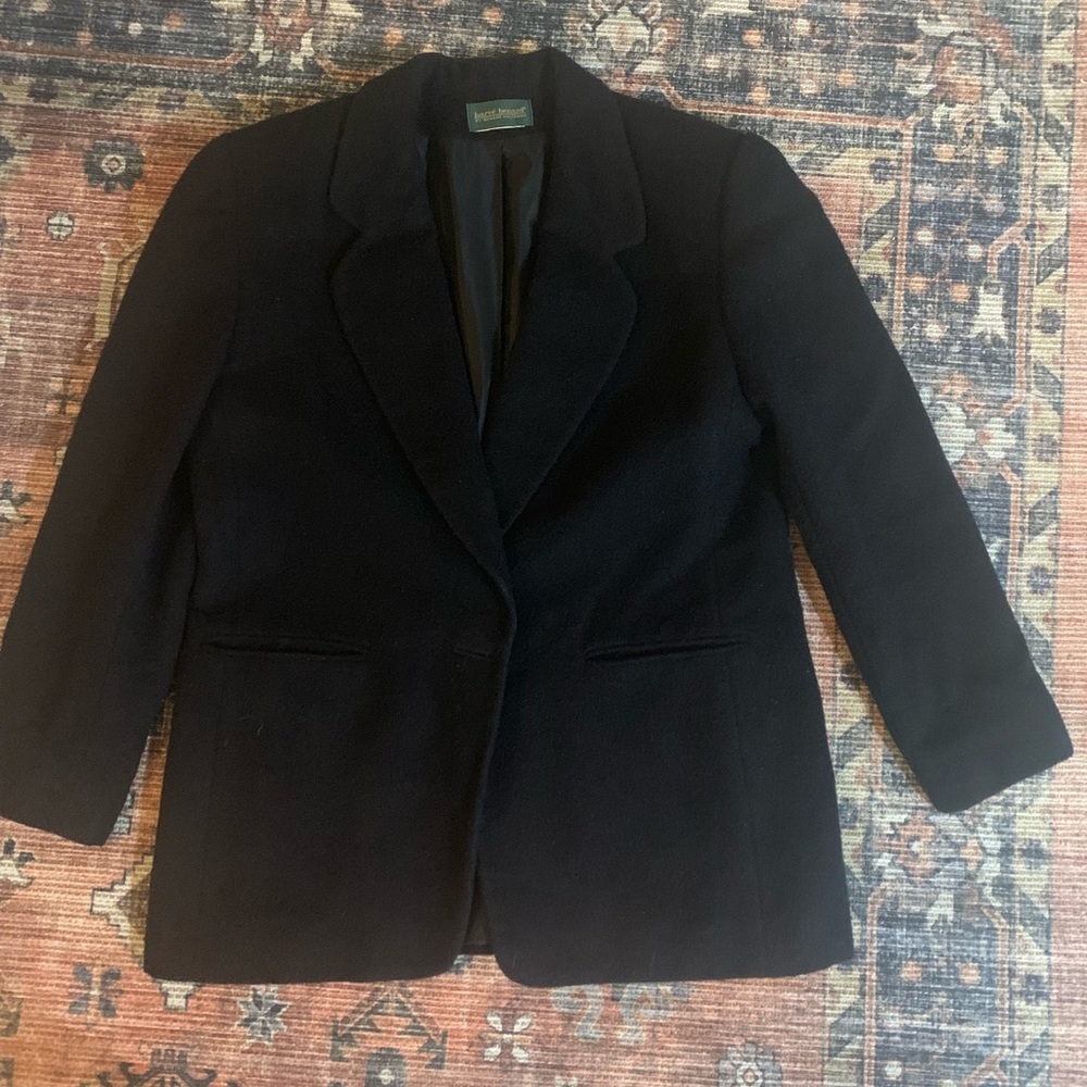 Vintage Felted Wool Blazer - Picture 3 of 3